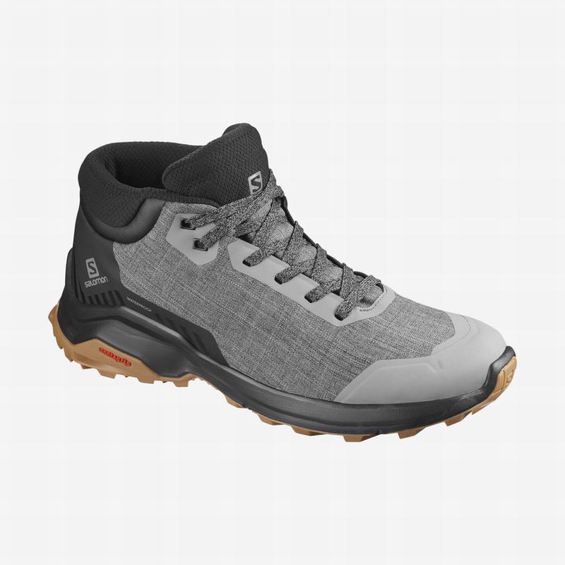 Salomon X REVEAL CHUKKA CLIMASALOMON™ WATERPROOF Botas De Invierno Hombre - Negras - Colombia (61927